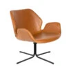 Zuiver Design Fauteuil Leer -Zuiver Verkoop zuiver nikki lederen stoel vintagestijl 01