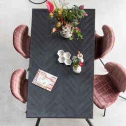 Zuiver Zwarte Visgraat Tafel -Zuiver Verkoop zuiver seth eiken eettafel 06