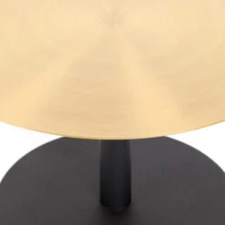 Zuiver Ronde Design Salontafel -Zuiver Verkoop zuiver snow brushed ronde design salontafel messing 5 1