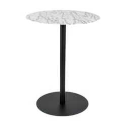 Zuiver Ronde Bistrotafel Marmer -Zuiver Verkoop zuiver snow metalen bistrotafel 01
