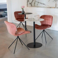 Zuiver Ronde Bistrotafel Marmer -Zuiver Verkoop zuiver snow metalen bistrotafel 07