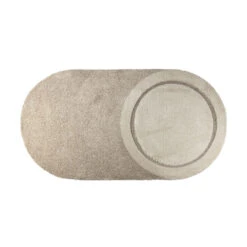 Zuiver Ovaal Vloerkleed Beige
