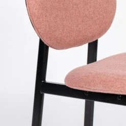 Zuiver Retro Design Eetkamerstoel -Zuiver Verkoop zuiver spike retro design eetkamerstoel roze 7 1