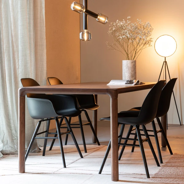 Zuiver Walnoot Design Eettafel 3 Zuiver Walnoot Design Eettafel