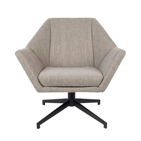 Zuiver Retro Draaifauteuil Grijs 8 Zuiver Retro Draaifauteuil Grijs - Afbeelding 6