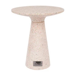 Zuiver Terrazzo Bijzettafel Rond -Zuiver Verkoop zuiver victoria terrazzo bijzettafel rond 01 1