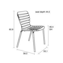 Zuiver Aluminium Tuinstoel -Zuiver Verkoop zuiver vondel aluminium tuinstoel 12