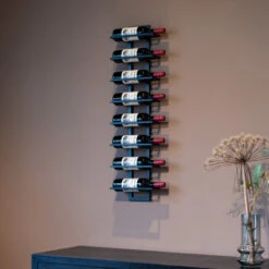 Zwart Wijnrek Muur -Zuiver Verkoop zwart wijnrek muur bodio reserva 8 09