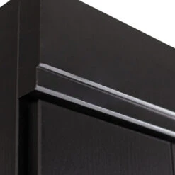 WOOOD Zwarte Kledingkast 3-deurs Met Lades -Zuiver Verkoop zwarte kledingkast 3deurs met lades woood connect 07