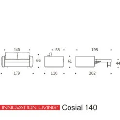 Luxe Slaapbank Met Armleuningen -Zuiver Verkoop zz cosial 80 icon 2
